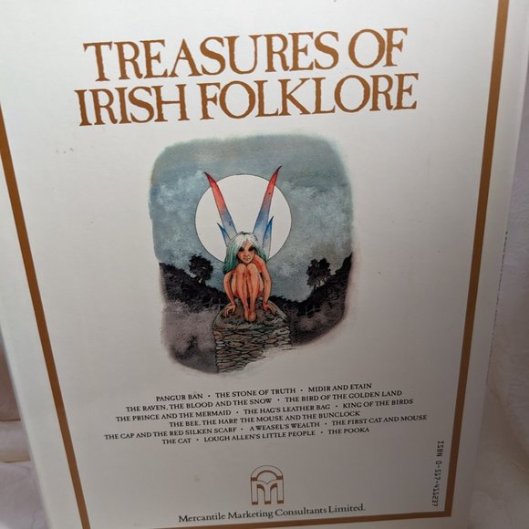 Treasures of Irish Folklore by Colm Duggan 1983 First English Edition - Picture 3 of 3